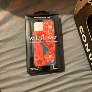 Gently used iPhone 12/12 Pro wildflower cases